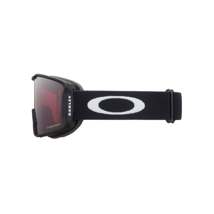 Gogle narciarskie Oakley - Line Miner M - Matte Black - Prizm Garnet