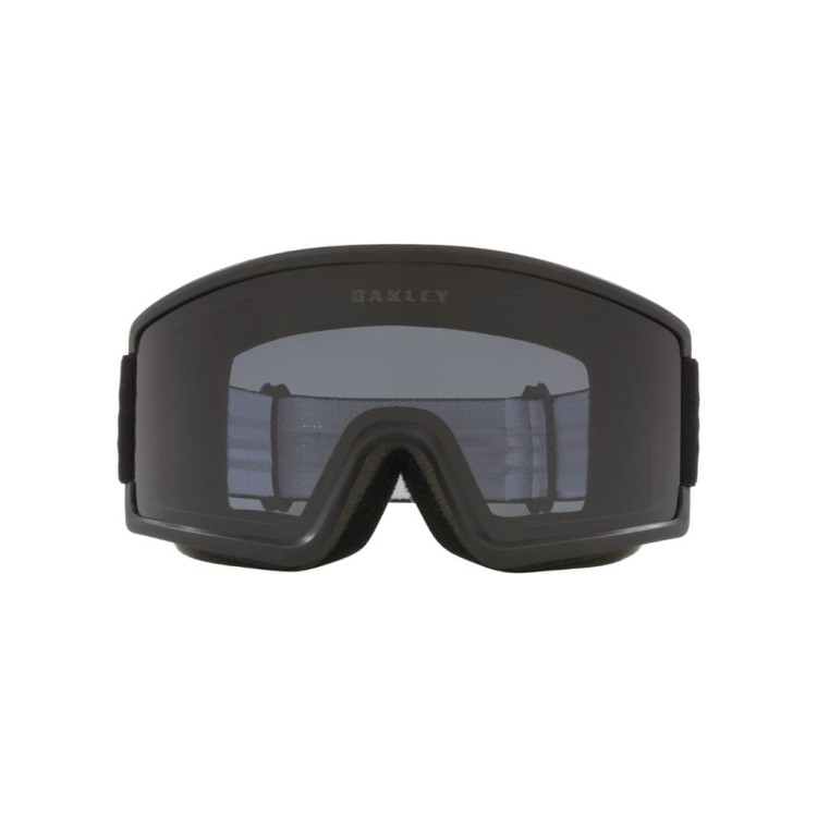 Gogle narciarskie Oakley - Target Line L - Matte Black - Dark Grey
