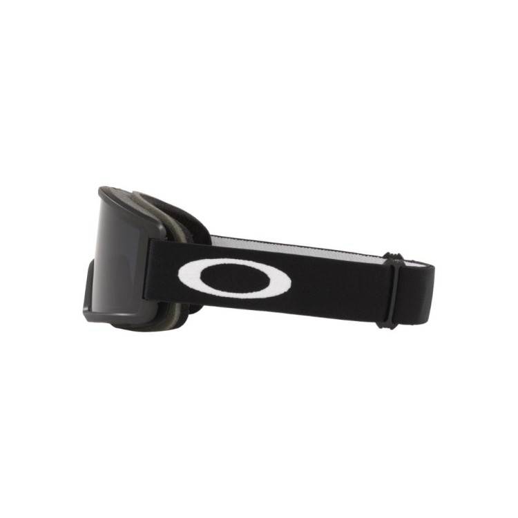 Gogle narciarskie Oakley - Target Line L - Matte Black - Dark Grey
