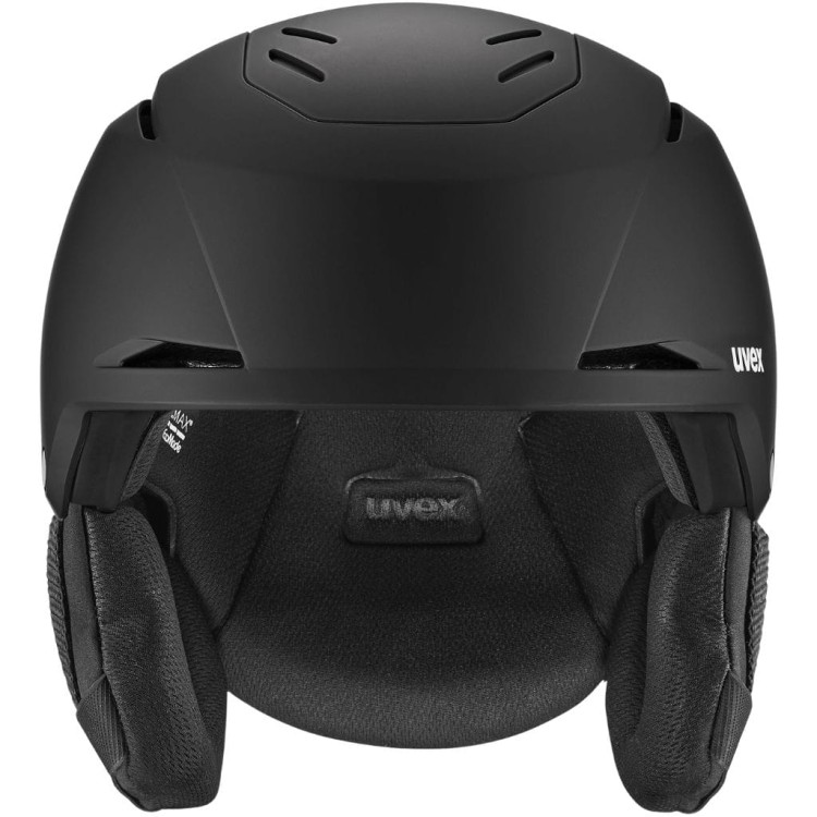 Kask narciarski UVEX Resolution MIPS black white matt