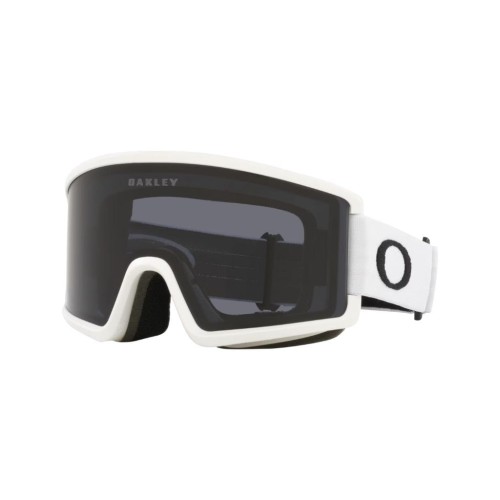 Gogle narciarskie Oakley - Target Line M - Matte White - Dark Grey