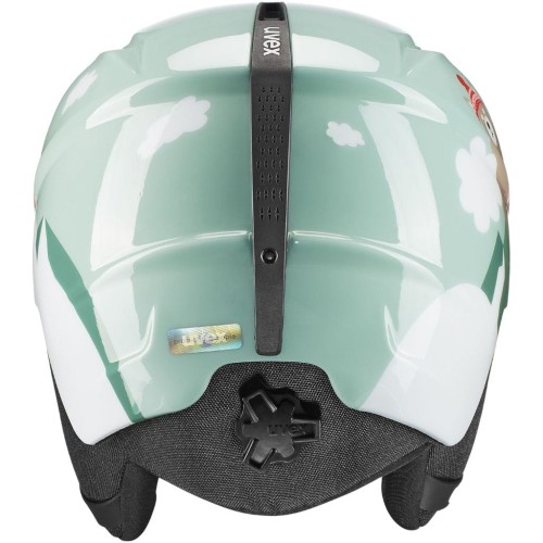 Kask narciarski dziecięcy UVEX viti jade lama