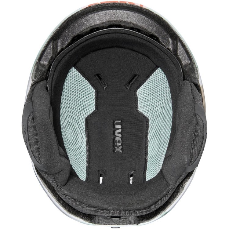 Kask narciarski dziecięcy UVEX viti jade lama