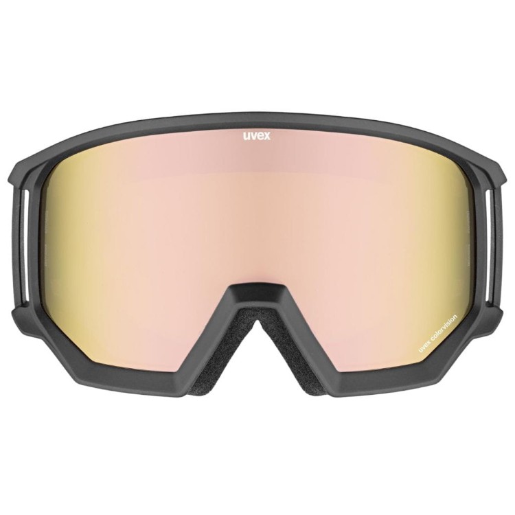Gogle narciarskie UVEX Athletic CV race black matt/rose