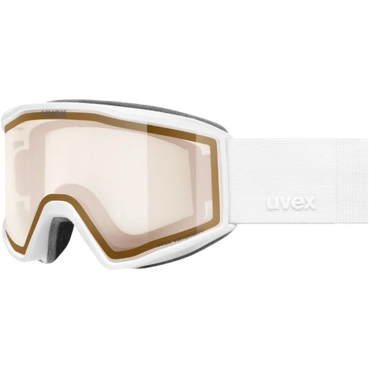 Gogle narciarskie UVEX Blast pro V white matt/red