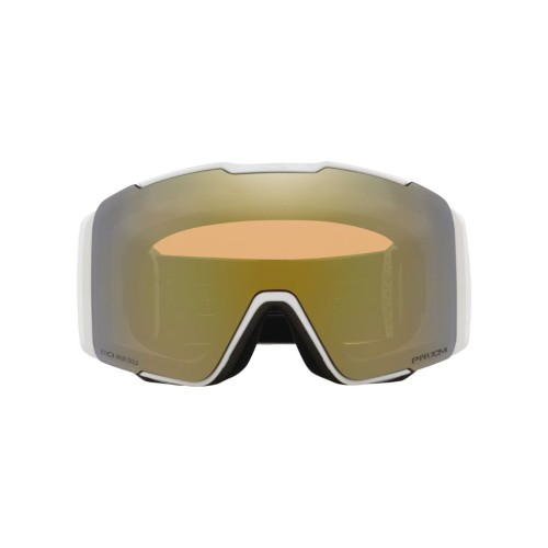 Gogle narciarskie Oakley - Line Miner Pro - Matte White - Prizm Sage Gold & Prizm Sapphire