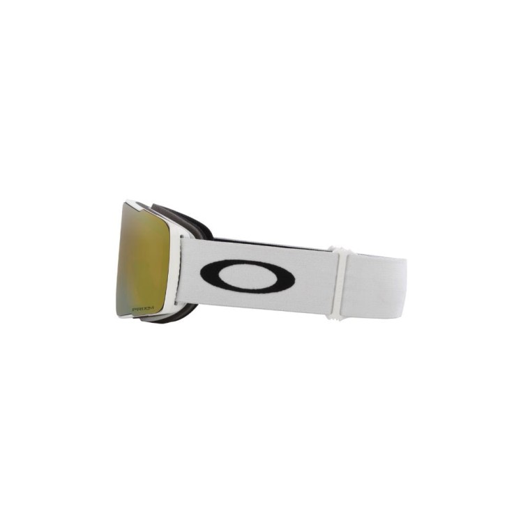 Gogle narciarskie Oakley - Line Miner Pro - Matte White - Prizm Sage Gold & Prizm Sapphire