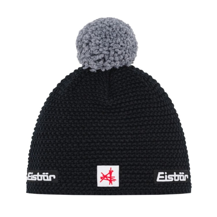 Czapka Eisbar Jamie Pompon MÜ SA black