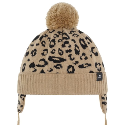 Czapka Eisbar Lilie Ear Pompon MÜ kids brown
