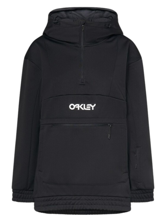 Bluza damska Oakley W.TNP Nose Grab Softshell Hoodie Blackout/White