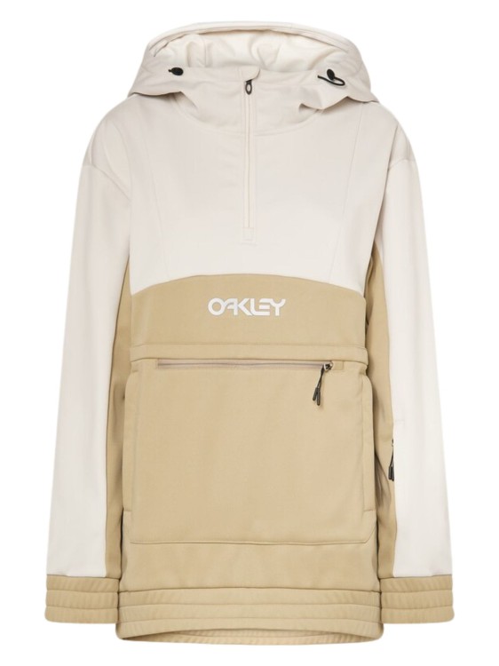 Bluza damska Oakley W.TNP Nose Grab Softshell Hoodie Mist/Pebble