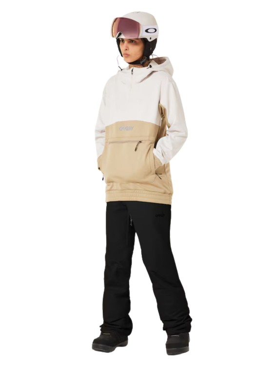 Bluza damska Oakley W.TNP Nose Grab Softshell Hoodie Mist/Pebble