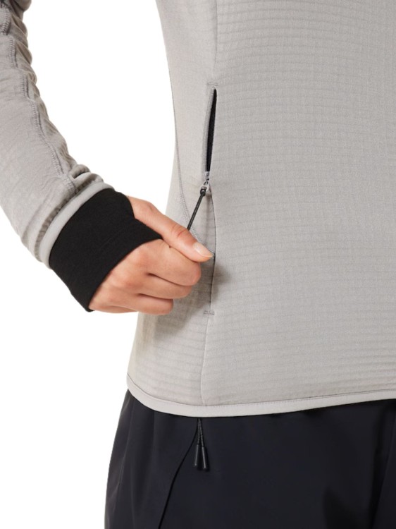 Bluza damska Oakley W. Canopy Full Zip Sweatshirt Cement