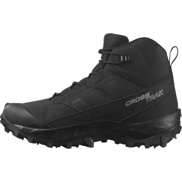 Buty męskie Salomon Crosstrak Waterproof Black/Black/Asphalt