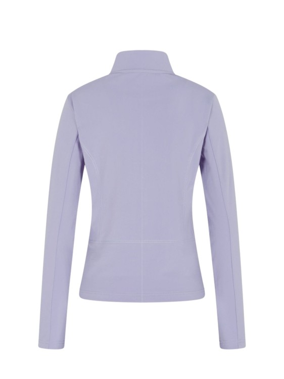 Bluza narciarska damska EA7 Emporio Armani Kitzbühel Powerstretch Half Zip Sweet Lavender