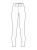 Legginsy narciarskie damskie EA7 Emporio Armani Kitzbühel Softshell Leggings White