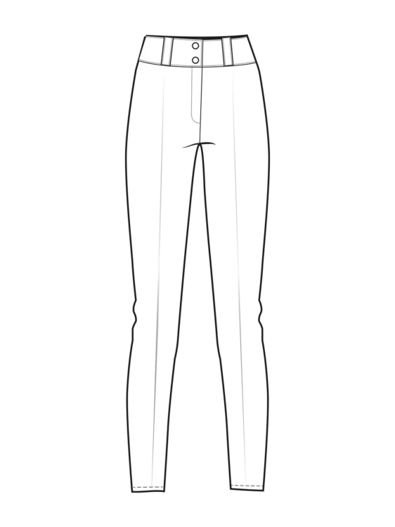 Legginsy narciarskie damskie EA7 Emporio Armani Kitzbühel Softshell Leggings White