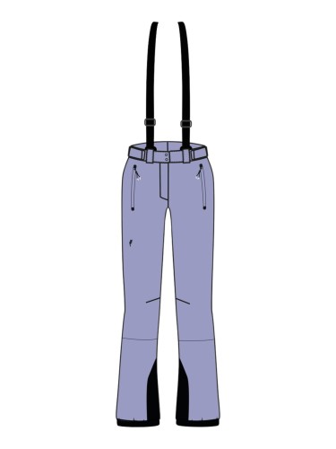 Spodnie narciarskie damskie EA7 Emporio Armani Kitzbühel Protectum7 Pant Sweet Lavender