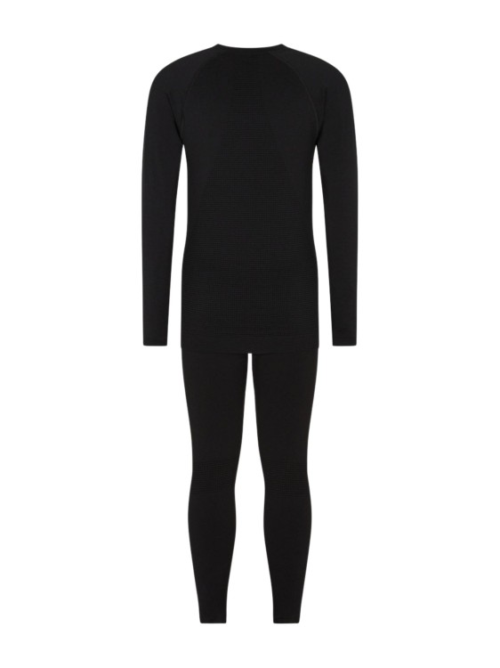 Bielizna termoaktywna unisex EA7 Emporio Armani Kitzbühel Seamless Kit Black