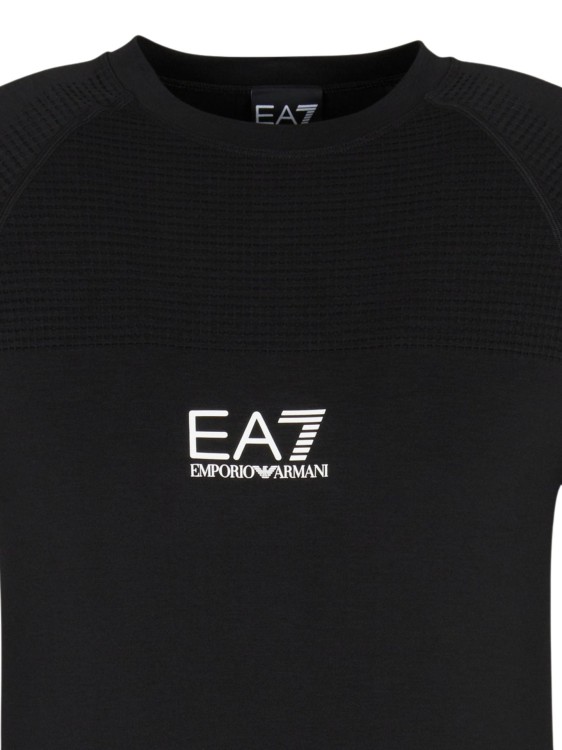 Bielizna termoaktywna unisex EA7 Emporio Armani Kitzbühel Seamless Kit Black