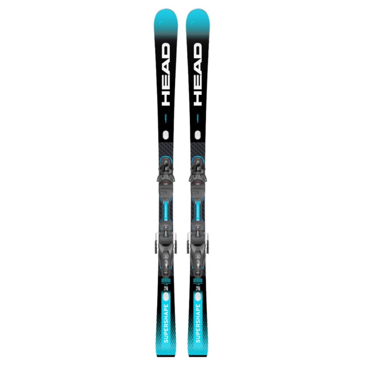 Narty Head Supershape e-Speed SW BB-PR bk/bl + PROTECTOR PR 13