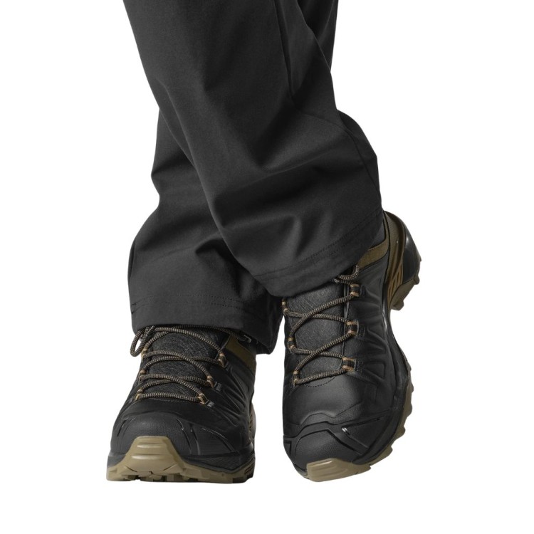Buty zimowe męskie Salomon X ULTRA SNOWPILOT WATERPROOF Black/Military Olive/Gothic Olive