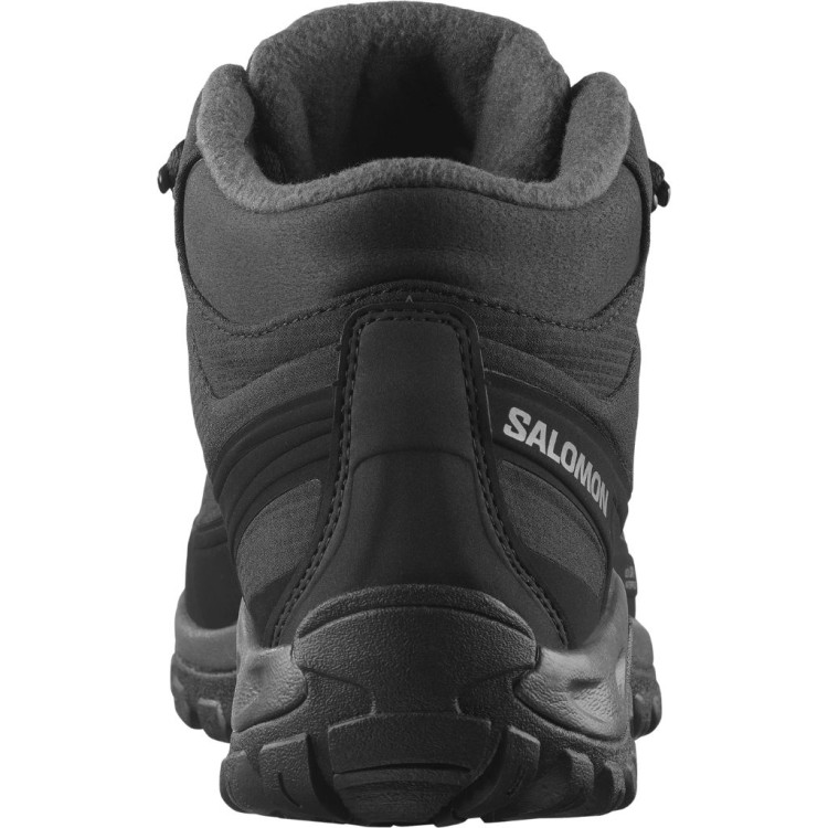 Buty zimowe męskie Salomon SHELTER WATERPROOF Black/Asphalt/Castlerock
