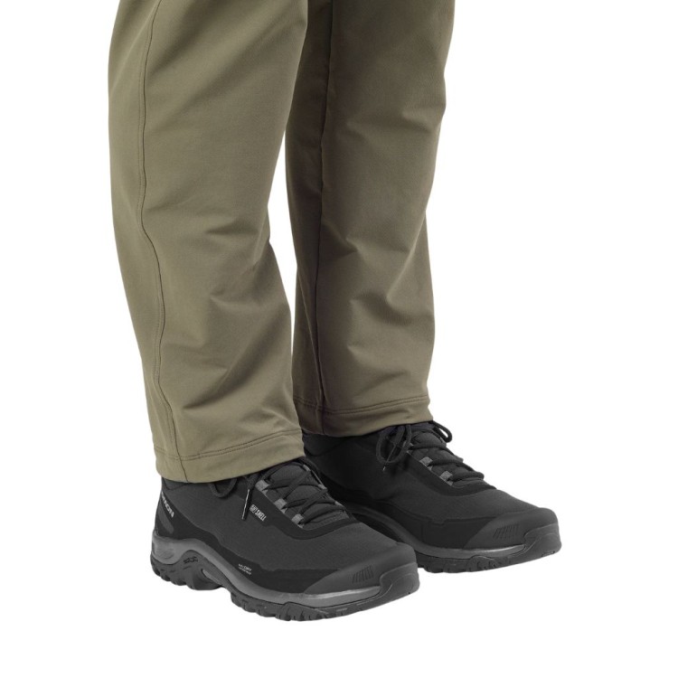Buty zimowe męskie Salomon SHELTER WATERPROOF Black/Asphalt/Castlerock
