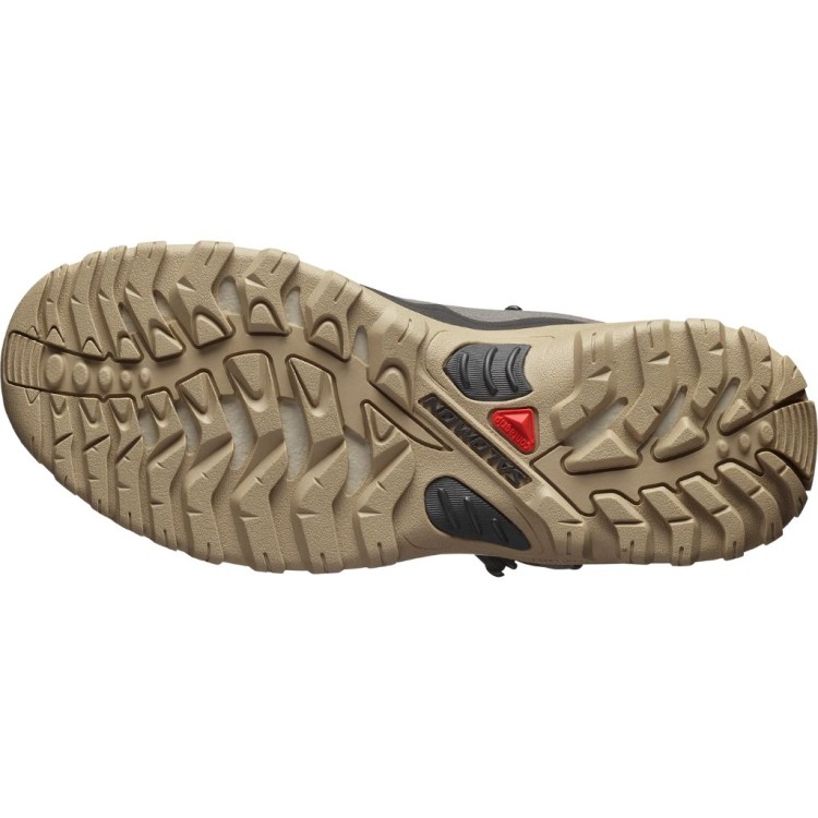 Buty zimowe damskie Salomon SHELTER WATERPROOF Plum Kitten/Phantom/Desert Tan