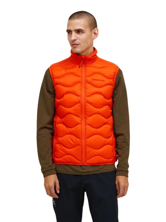 Kamizelka Peak Perfromance męska Helium Down Vest Solar Burst