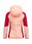 Kurtka Peak Performance damska Helium Down Hybrid Hood Peach Fuzz