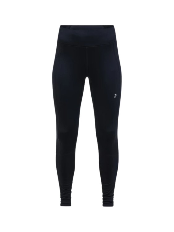 Legginsy Peak Performance damskie Brushed Back Tights Black