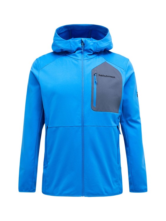 Bluza Peak Performance męska M Utility Light Zip Hood Azure Ascent