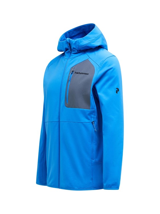 Bluza Peak Performance męska M Utility Light Zip Hood Azure Ascent