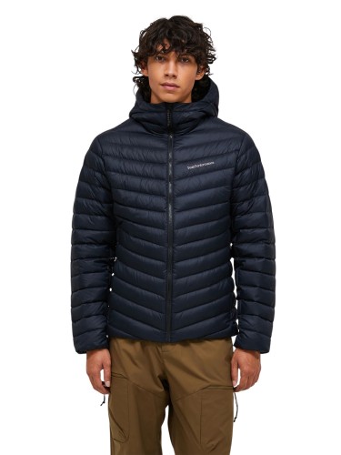 Kurtka Peak Performance męska M Frost Down Hood Jacket Black