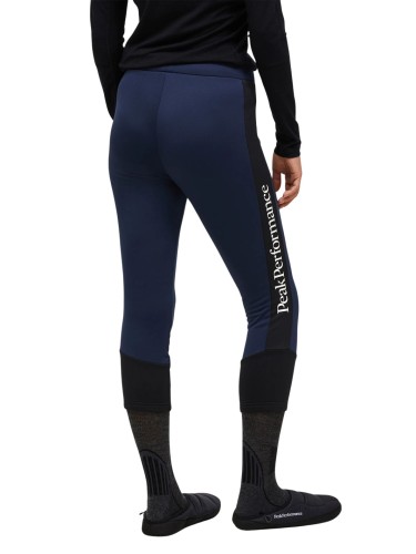 Spodnie damskie Peak Performance Rider Essentials 3/4 Midlayer blue shadow