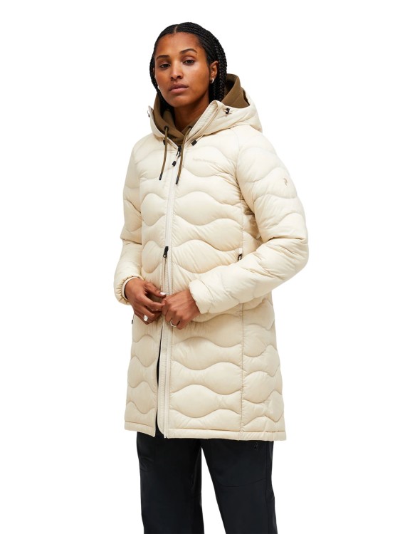 Parka damska Peak Performance Helium Down sand fog