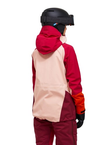 Kurtka Peak Performance damska W Vislight Gore-Tex C-Knit Tech Burgundy