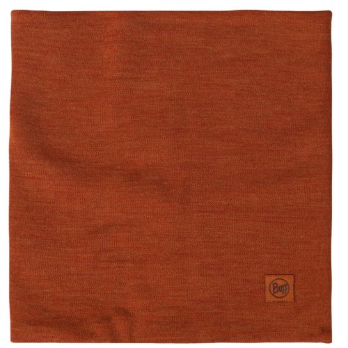 Komin Buff Merino Heavyweight Solid Cinnamon