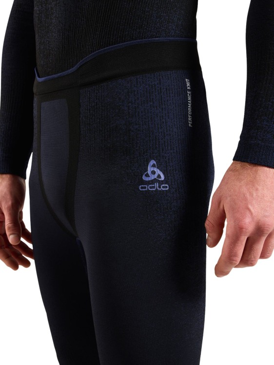 Legginsy termoaktywne męskie Odlo Blackcomb ECO Blue