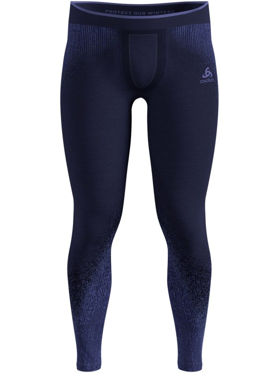 Legginsy termoaktywne męskie Odlo Blackcomb ECO Blue