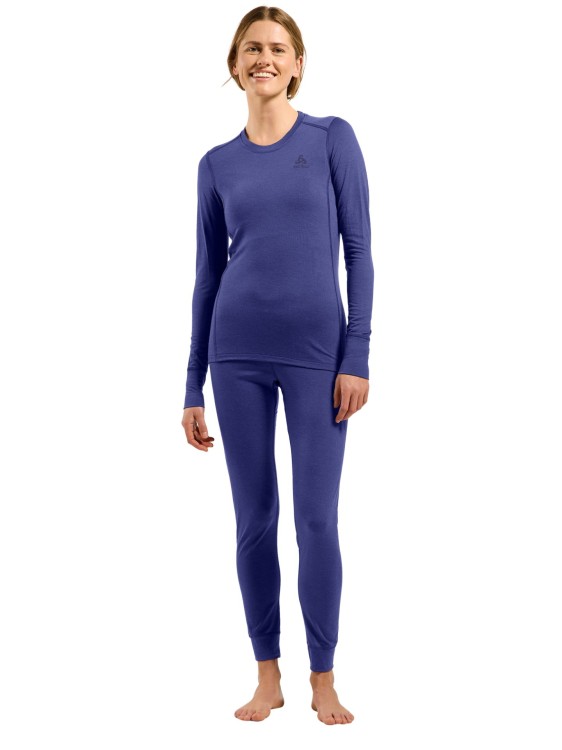 Bielizna termoaktywna damska Odlo Merino Top Blue