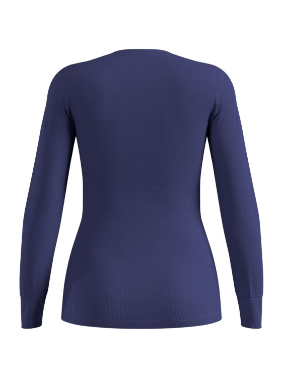 Koszulka termoaktywna damska Odlo Active Warm ECO Blue