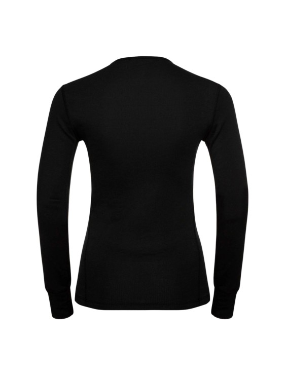 Koszulka termoaktywna damska Odlo Active Warm ECO Black