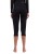 Legginsy termoaktywne damskie Odlo Merino 3/4 Black