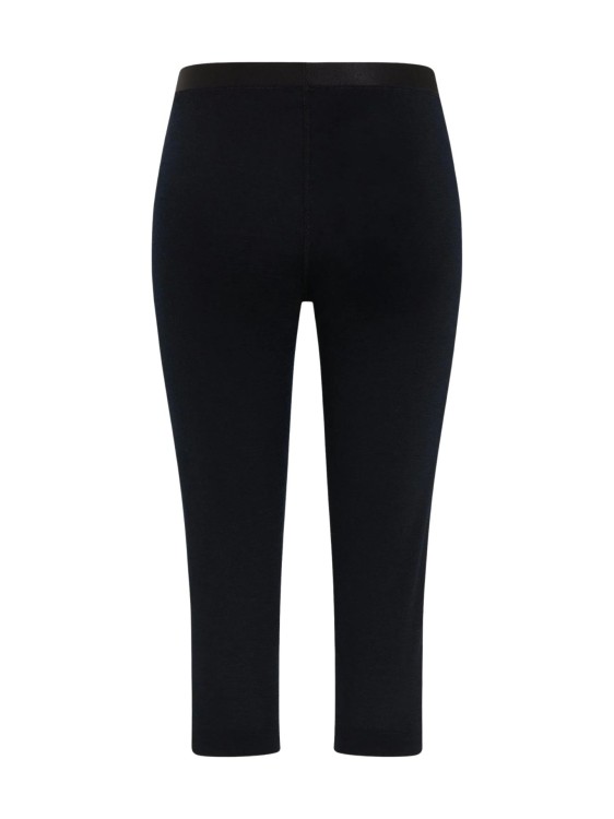 Legginsy termoaktywne damskie Odlo Merino 3/4 Black