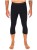 Legginsy termoaktywne męskie Odlo Merino 3/4 Black
