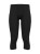 Legginsy termoaktywne męskie Odlo Merino 3/4 Black
