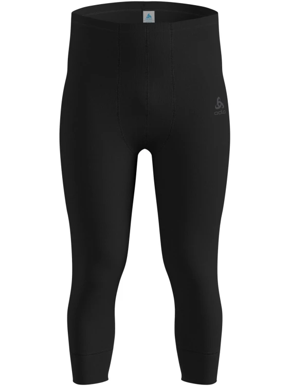 Legginsy termoaktywne męskie Odlo Active Warm 3/4 Black