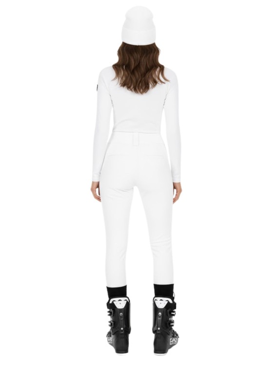 Legginsy narciarskie damskie EA7 Emporio Armani Kitzbühel Softshell Leggings White